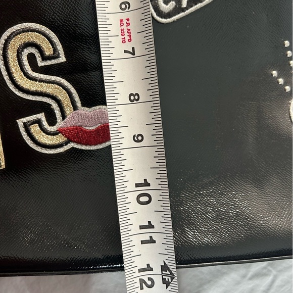 Victoria’s Secret Black Patch Large Tote - Picture 7 of 8